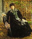 In a Black Coat by Lovis Corinth